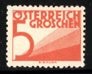 Austria 1925  Scott #J136 MH