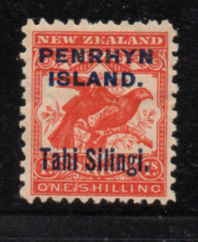 Penrhyn Island Sc 12 1903 1/ NZ  stamp overprinted  mint