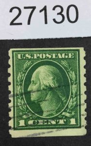 US STAMPS #412 USED LOT #27130