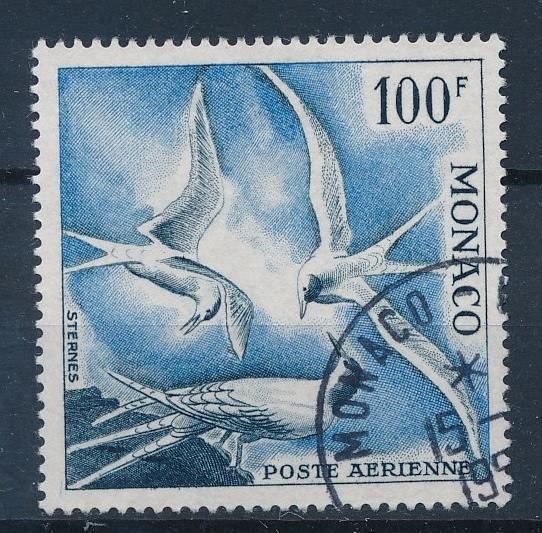 [64383] Monaco 1957 Birds  From Set  Used