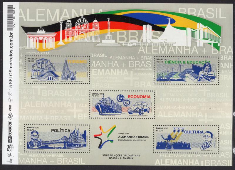 Brazil 3256 Souvenir Sheet MNH VF