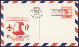 UXC4 Bald Eagle Fleetwood FDC