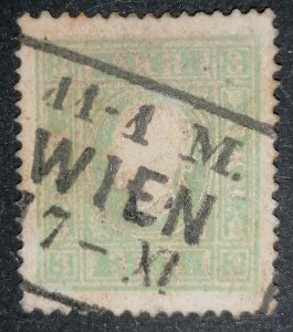 Austria 3 kreuzer 1859, Michel 220 euros