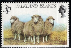 FALKLAND ISLANDS Scott 314 MNH** Sheep stamp.