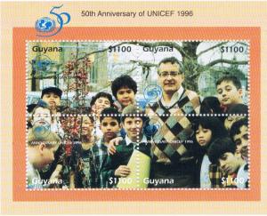 Guyana 3027 Sheet of 4 UNICEF MNH (ML0269)