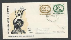 Papua  New Guinea    FDC   sc#  176 - 177