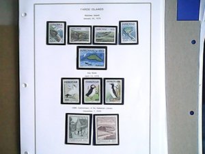 1978  Faroe Islands  MNH  full page auction