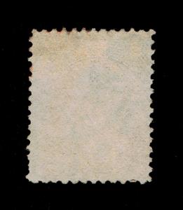 STUNNING SCOTT #71 USED 30₵ VF TRIPLE CANCELED RED STEAMSHIP - PRICED TO SELL