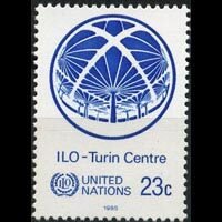 UN-NEW YORK 1985 - Scott# 443 ILO Turin Center Set of 1 NH