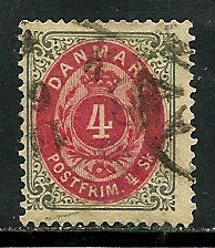 Denmark # 18, Used. CV $ 10.00