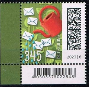 Germany 2023, Sc.#3361  MNH, Letters as Bed of Flowers