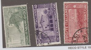 Cyrenaica - Italy Colonies Scott #20-21-22 Stamp - Mint & Used Set