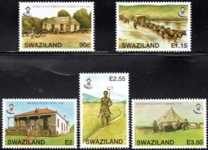 Swaziland - 2007 Postal History Set MNH** SG 779-783