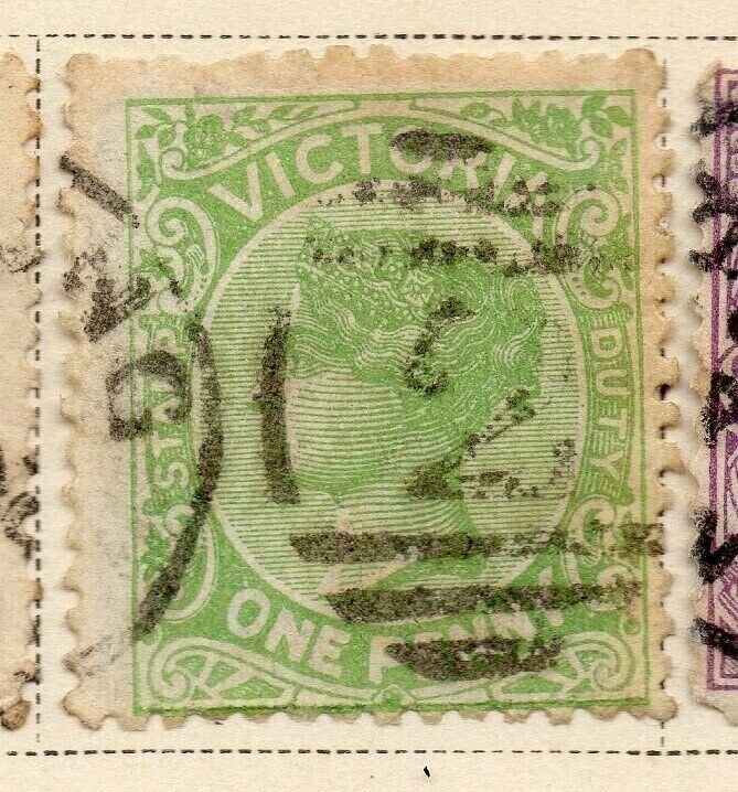 Victoria 1884-86 Early Issue Fine Used 1d. 326806