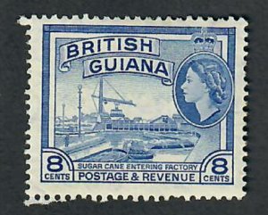 British Guiana #259 Mint Lightly Hinged single