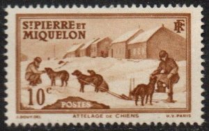 St. Pierre & Miquelon Sc #176 Mint Hinged