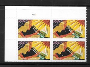 #4201 MNH Plate Block