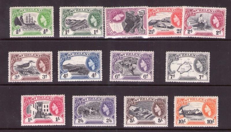 St. HELENA 1953 set superb MNH condition.