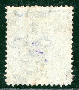 BERMUDA QV Stamp SG.3 2d Dull Blue (Watermark Crown CC) Used Cat £45 BLUE68