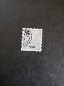 Stamps Funchal Scott #22 used
