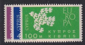 CYPRUS, Scott 201-203, MNH