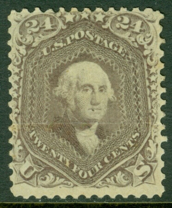 EDW1949SELL : USA 1862 Scott #78 Mint. Nice Fresh stamp. PSAG Cert. Cat $2,750.