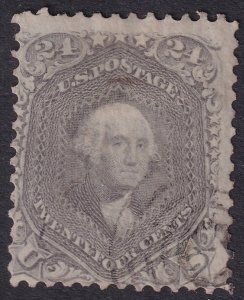 #78 Used, Fine, Light, face free cancel (CV $400 - ID33403) - Joseph Luft