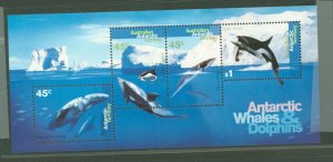 Australian Antarctic Territory #L97A  Souvenir Sheet