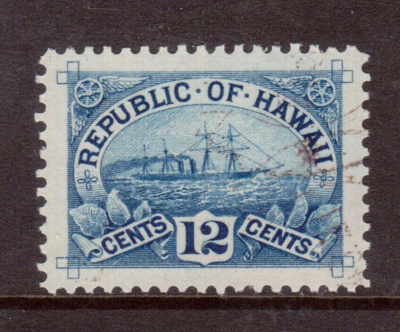 Hawaii #78 Used Superb **With Graded 98 Certificate**