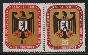 Germany 9N118-19 MNH Z7684-6