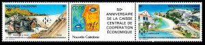 1991 New Caledonia 923-924strip Architecture