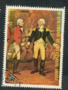 Equatorial Guinea American Bicentennial used CTO single