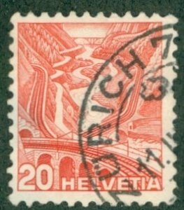 SWITZERLAND  232 USED BIN $.55