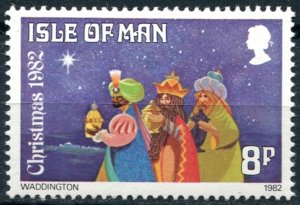 Isle of Man Sc#221 MNH, 8p multi, Christmas 1982 (1982)