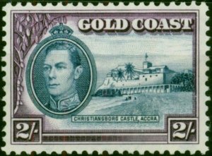 Gold Coast 1940 2s Blue & Violet SG130a Fine LMM