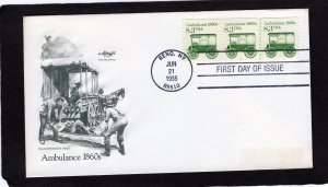 2128a Ambulance, FDC PNC/3 Artmaster