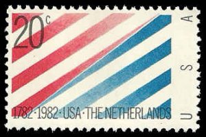 PCBstamps   US #2003 20c U.S. & Netherlands, MNH, (8)