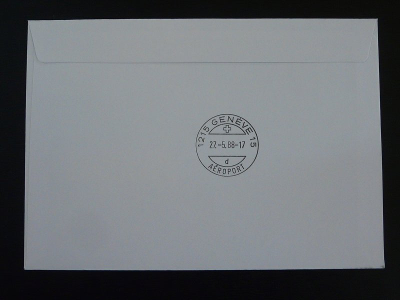 special flight Agno-Geneve Pro Aero registered cover Switzerland ref 100127