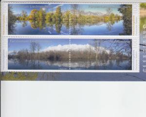 2017 Liechtenstein Lake Gampriner B4 (Scott NA) mnh