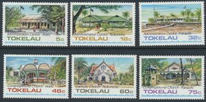 Tokelau Islands  SC# 120-125  MNH  Buildings Churches  see details & scans    