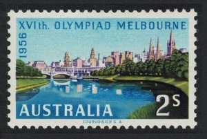 Australia Olympic Games Melbourne 2Sh 1956 MNH SG#293