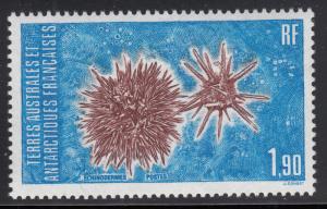 FSAT TAAF 1986 MNH Sc #120 1.90fr Echinoderms