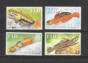 FISH - FIJI #1128-31 MNH
