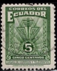 Ecuador - #RA49A Communications - Used