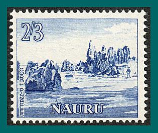 Nauru 1964 Coral Pinnacles, MNH #55,SG63