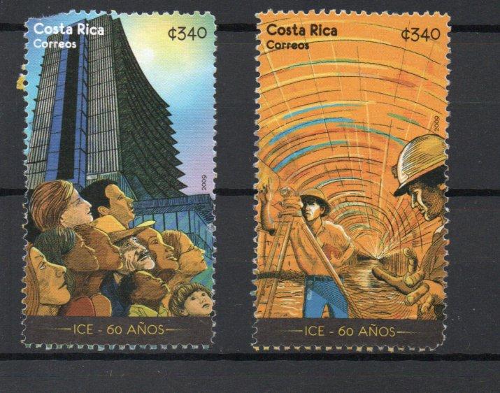 Costa Rica 628a,628b used