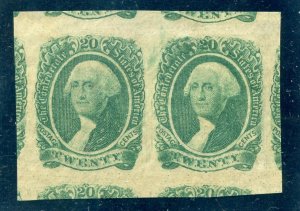 CSA #13 Pair, Mint-Gem-OG-NH Graded 100 PSE Cert Fantastic Pair