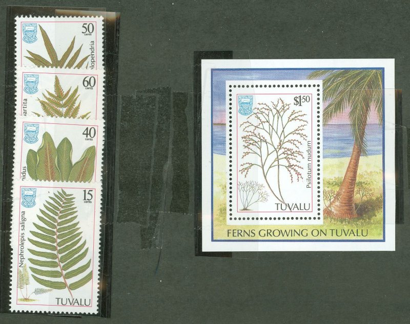 Tuvalu #438-42  Single (Complete Set)