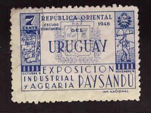 Uruguay Scott 565 Used stamp