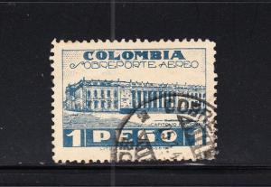 Colombia Scott  C143 Used - 1945 Issue